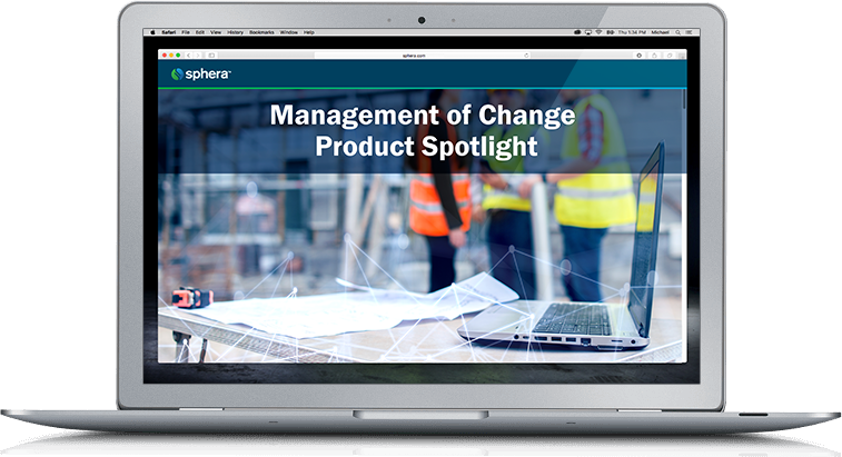 Management of Change Product Spotlight