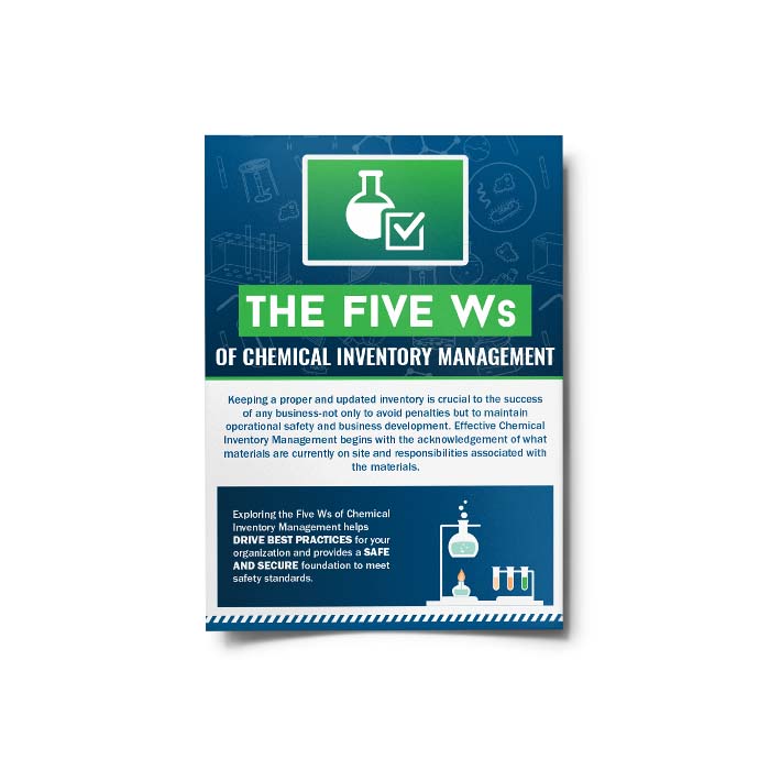 The 5 W’s of Chemical Inventory Management