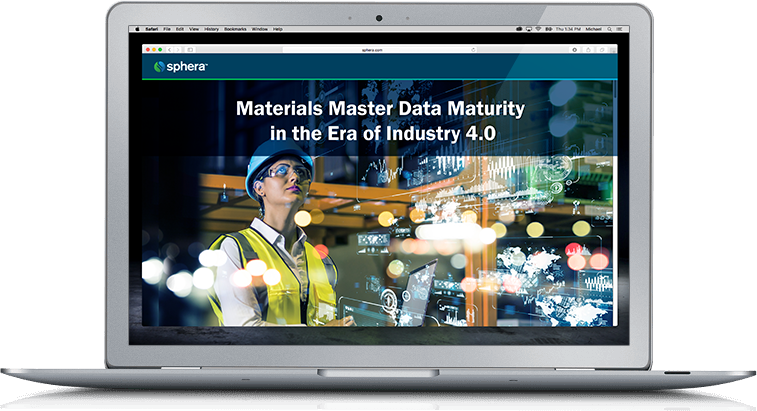 Materials Master Data Maturity in the Era of Industry 4.0