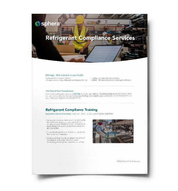 refrigerant compliance services