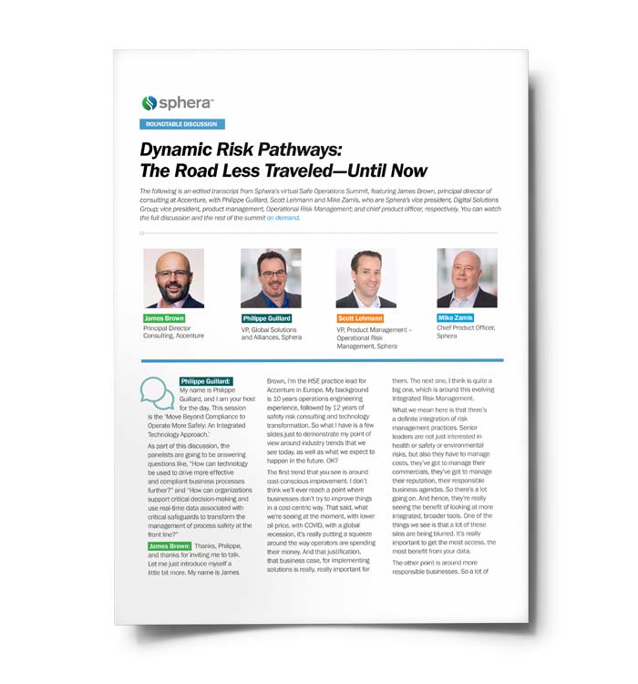 Dynamic Risk Pathways: The Road Less Traveled–Until Now