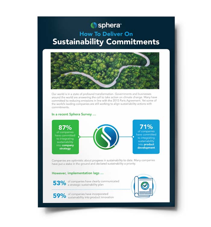 how to deliver on sustainability commitments