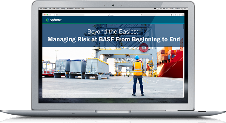 Beyond the Basics: Managing Risk at BASF From Beginning to End