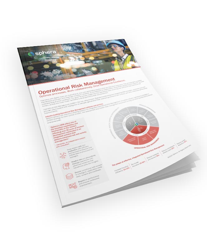 Operational Risk Management Software Brochure