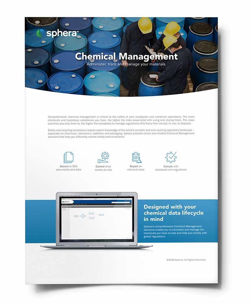 Chemical Management Software Brochure