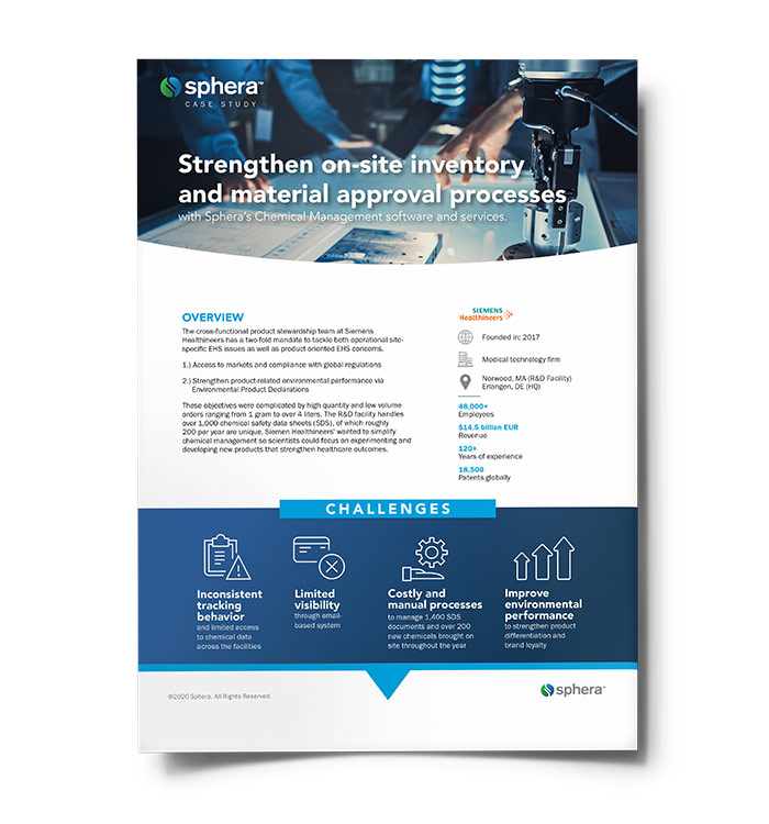 Siemens Healthineers - Product Stewardship Case Study