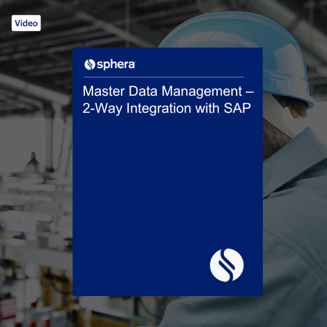 V Master Data Management – 2-Way Integration with SAP Thank You