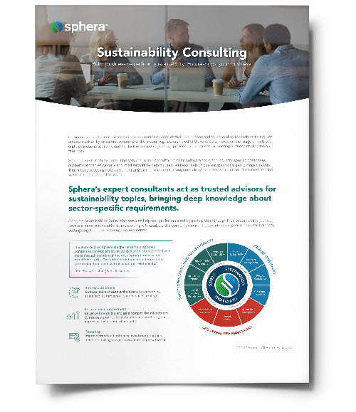 Sustainability Consulting Brochure