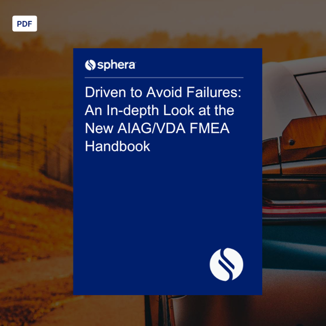EB – Driven to Avoid Failures An In-depth Look at the New AIAGVDA FMEA Handbook Thank You
