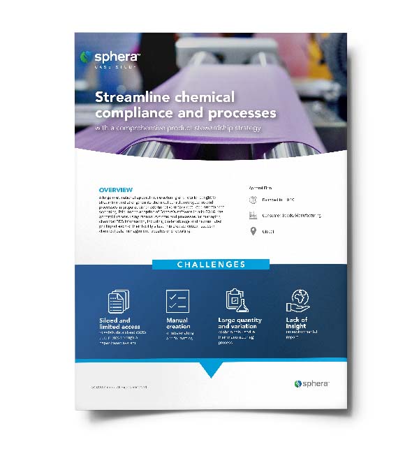 Streamline Chemical Compliance and Processes