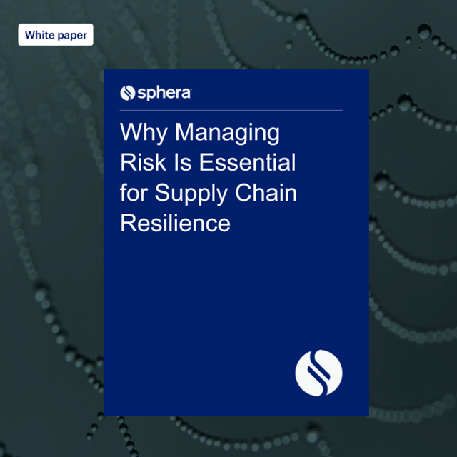 WP 027 – Why Managing Risk Is Essential for Supply Chain Resilience Thank You