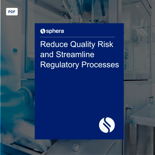 CS 037 – Reduce Quality Risk and Streamline Regulatory Processes copy
