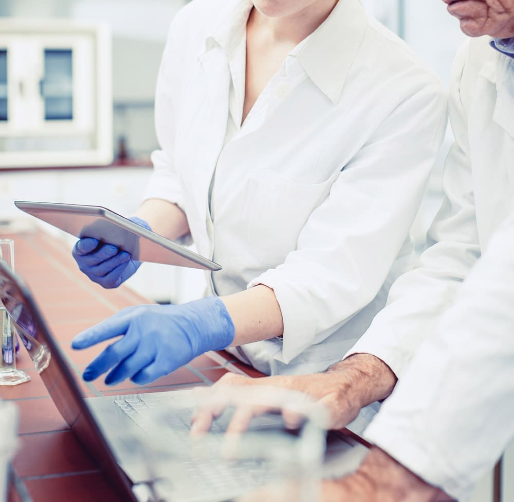 Scientist Working in The Laboratory