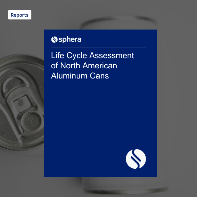 R 025 – Life Cycle Assessment of North American Aluminum Cans