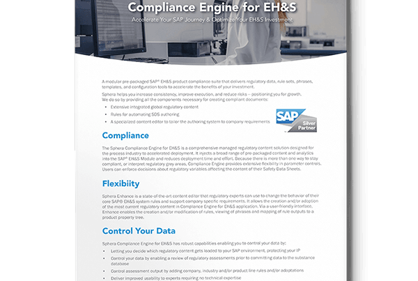 Compliance Engine for EH&S
