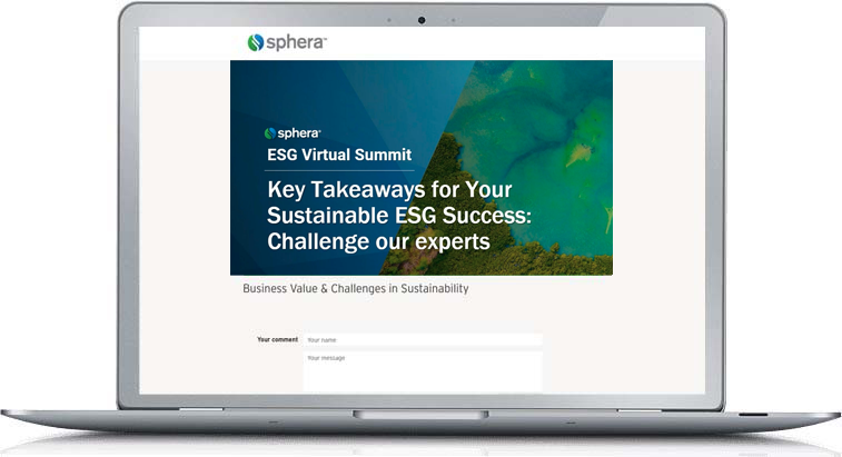 ESG Virtual Summit - Key Takeaways for Your Sustainable ESG Success: Challenge Our Experts