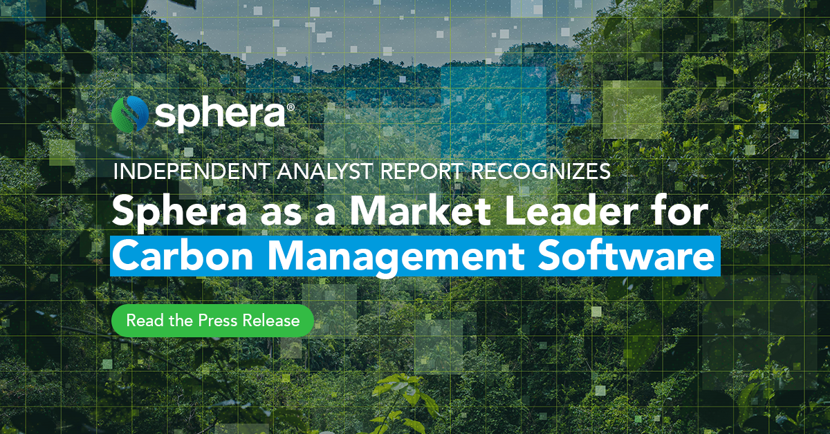 Market Leader for Carbon Management Software PR 2022
