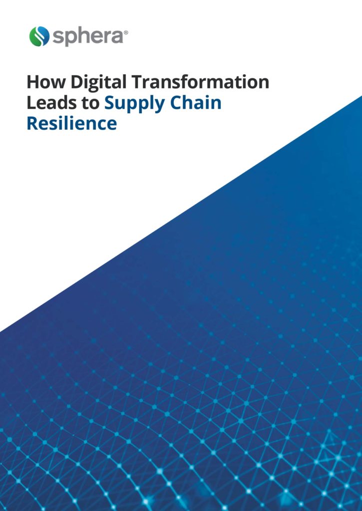 Landing page: How Digital Transformation Leads to Supply Chain Resilience