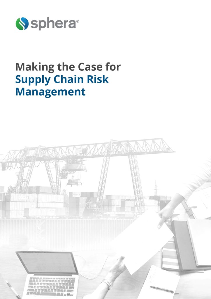 Making the Case for Supply Chain Risk Management: Brainstorming Template