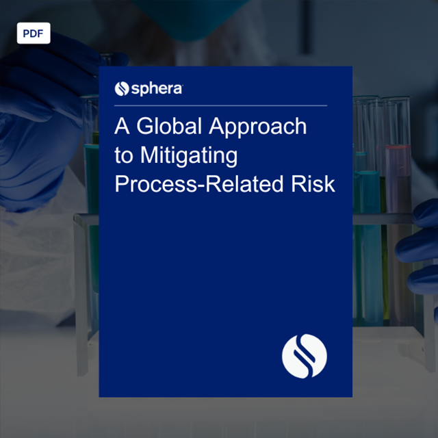 CS 013 – A Global Approach to Mitigating Process-Related Risk Thank You
