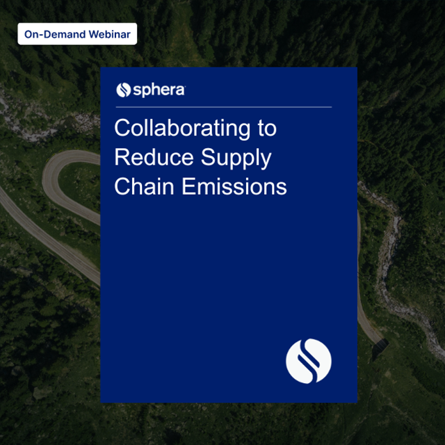 WO Collaborating to Reduce Supply Chain Emissions Thank You