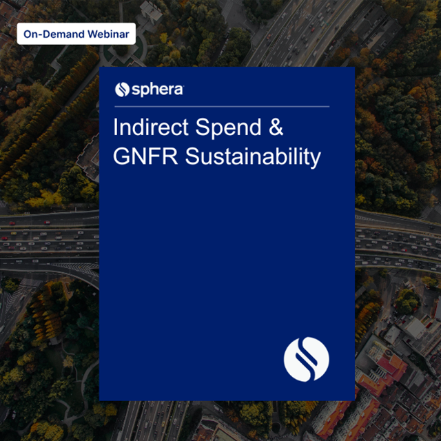WO Indirect Spend & GNFR Sustainability Thank You
