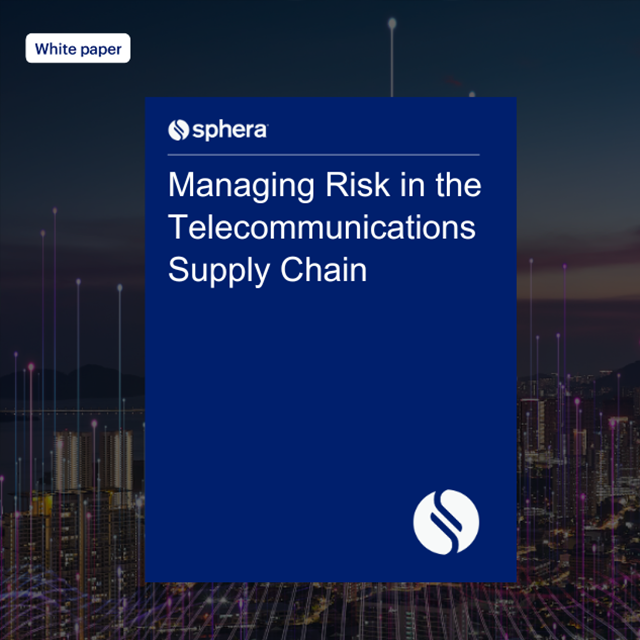WP 44 Managing Risk in the Telecommunications Supply Chain Thank You