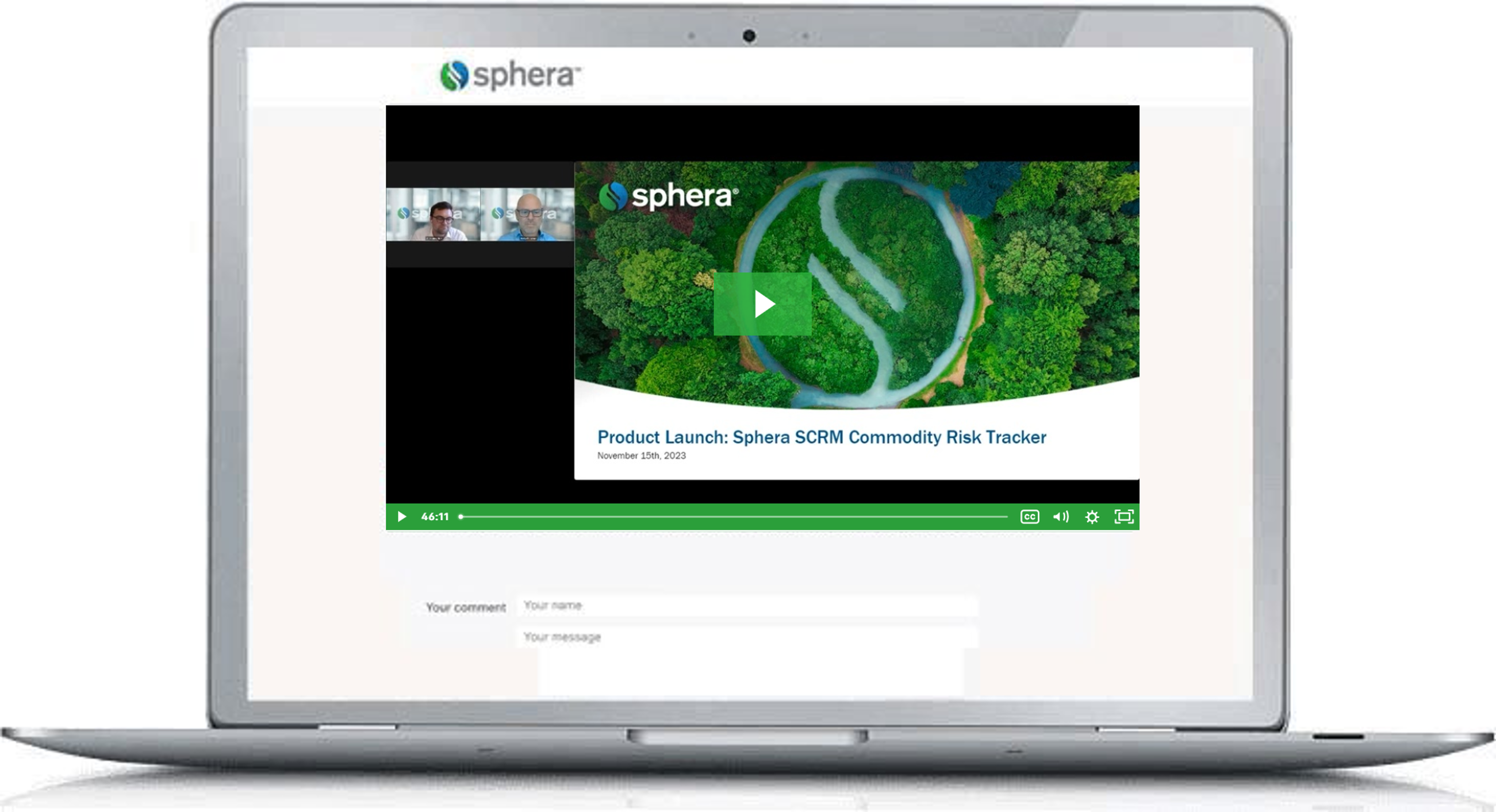 Product Launch Sphera SCRM Commodity Risk Tracker Webinar