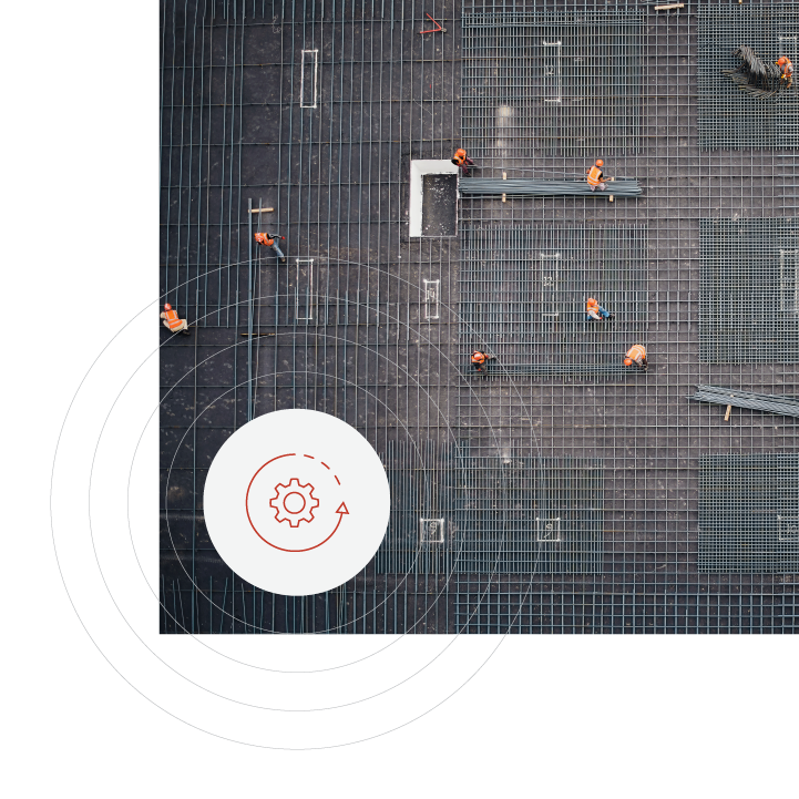 Visual representation of the ORM module graphics featuring a bulk data loader with validation rules and workflows.