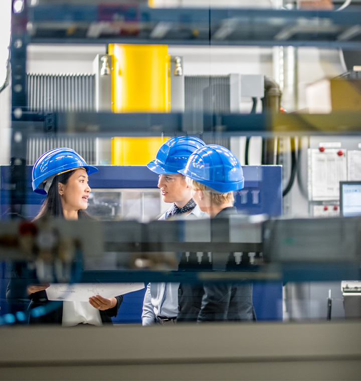 people in a warehouse hsm