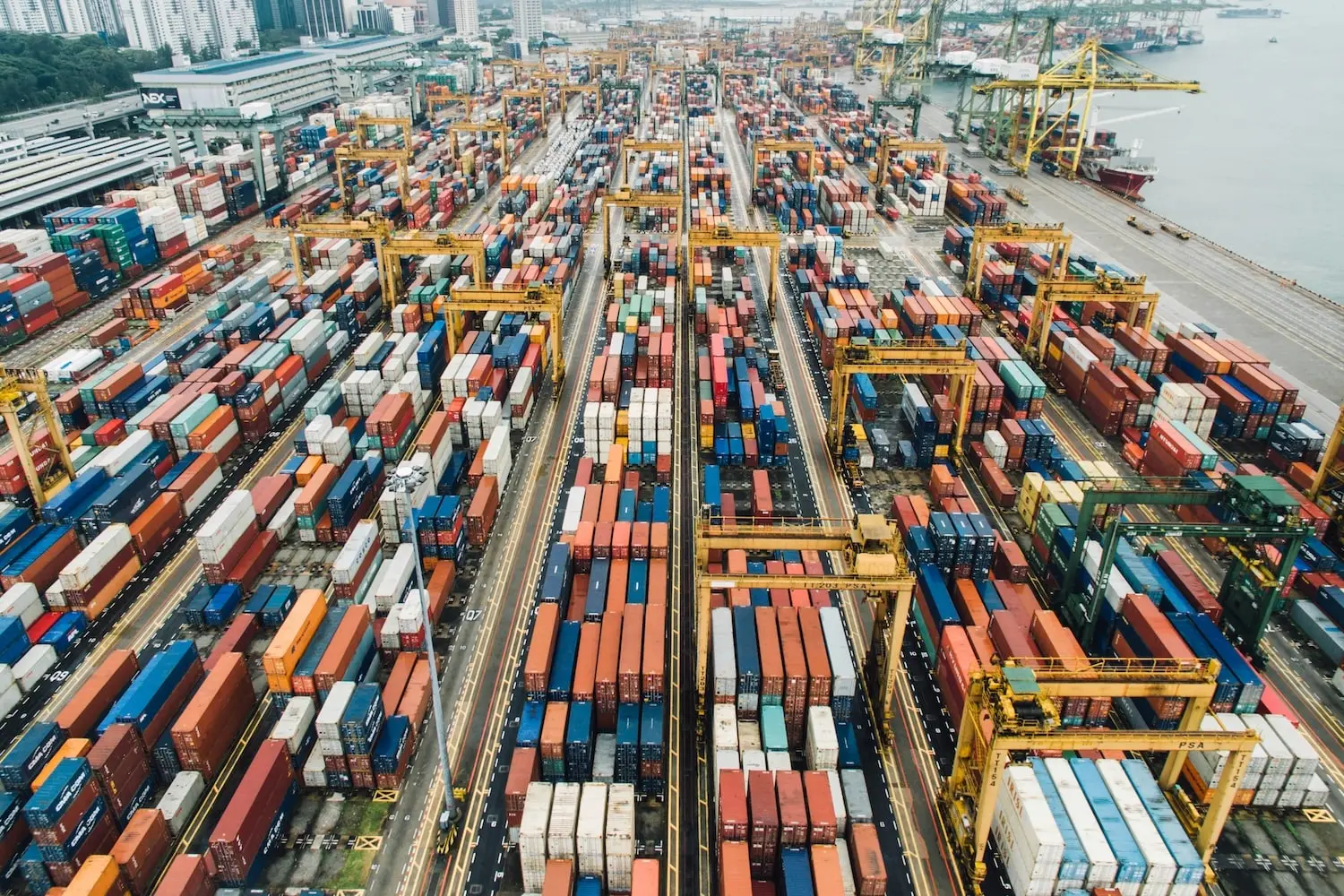 shipping yard