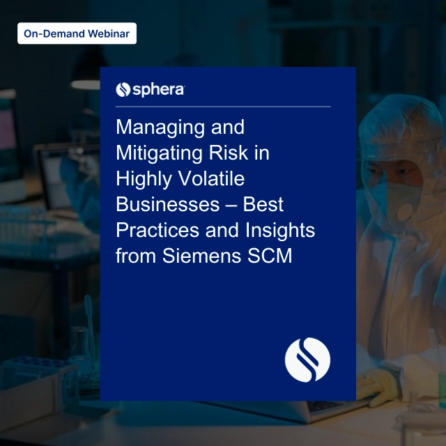 WO 021 – Managing and mitigating risk in highly volatile businesses – Best practices and insights from Siemens SCM copy