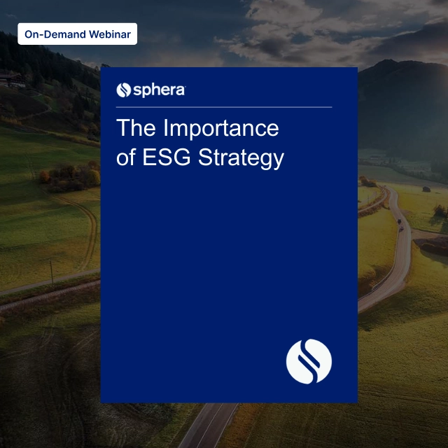 The Importance of ESG Strategy Webinar