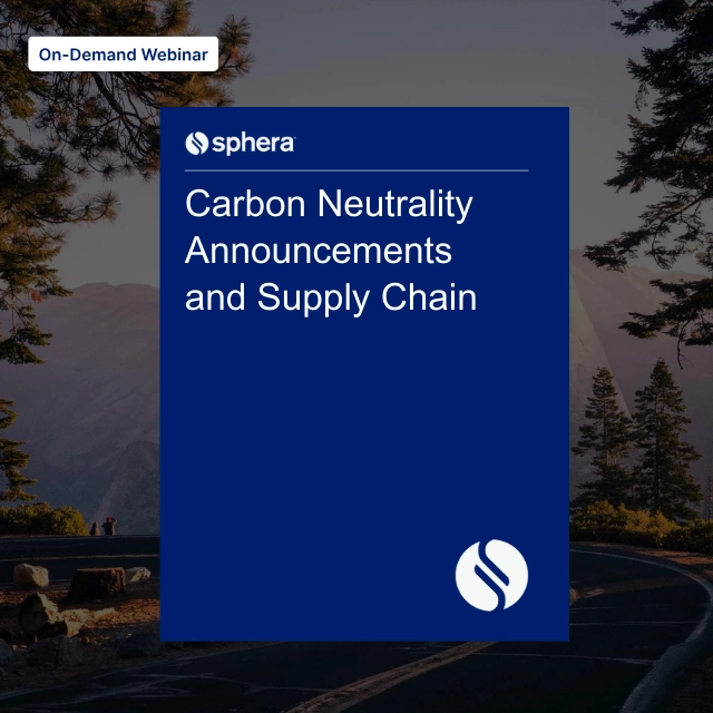 WO 066 – Carbon Neutrality Announcements and Supply Chain copy