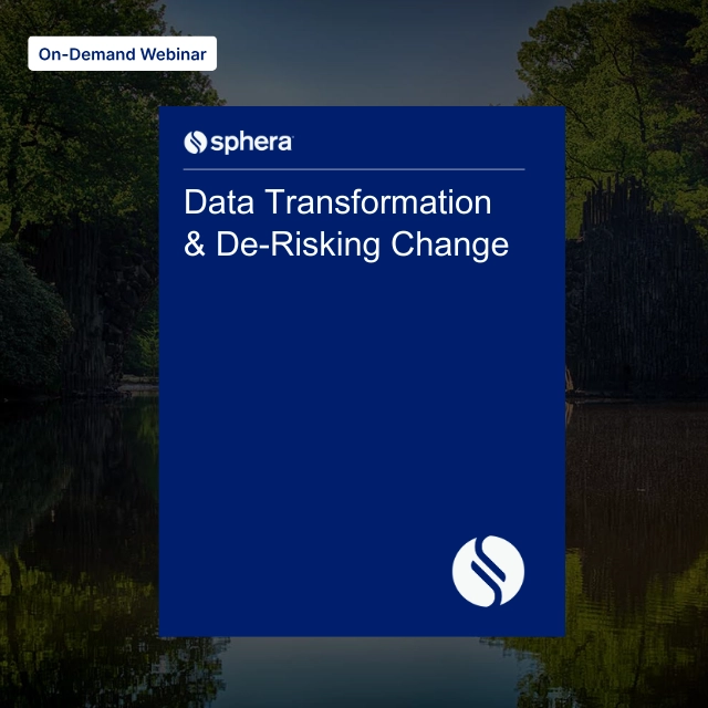 WO 075 – Data Transformation & De-Risking Change copy