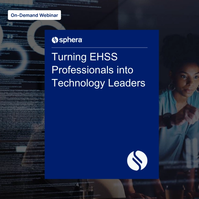 WO 084 – Turning EHSS Professionals into Technology Leaders copy