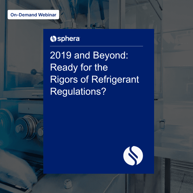 WO 088 – 2019 and Beyond Ready for the Rigors of Refrigerant Regulations