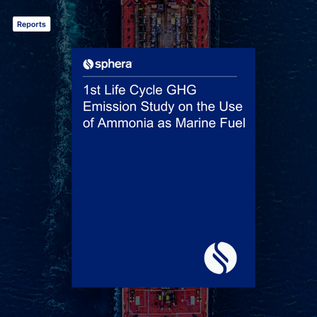 R 001 – 1st Life Cycle GHG Emission Study _on the Use of Ammonia as Marine Fuel Thank You