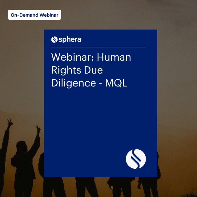 R – W 169 webinar Webinar Human Rights Due Diligence – MQL