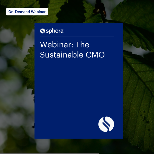 R – W 188 webinar Webinar The Sustainable CMO