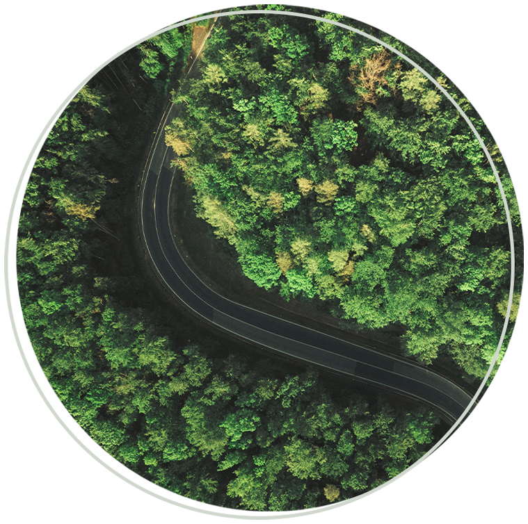 circle from above