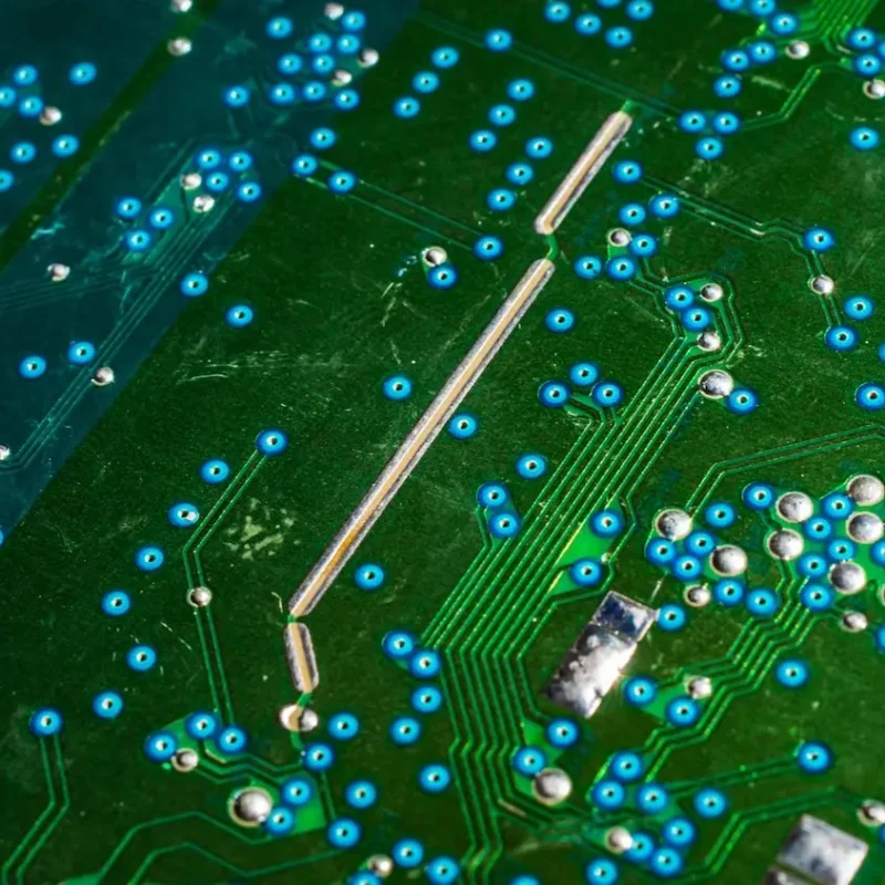 image of circuit board up close